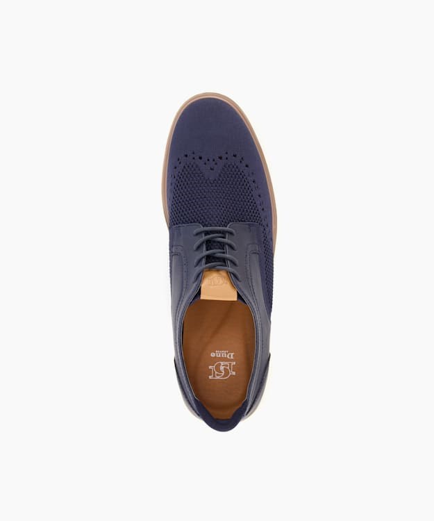 Dune London Barleigh Men's Brogues Shoes Blue | GNI-029153