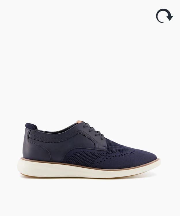 Dune London Barleigh Men's Brogues Shoes Blue | GNI-029153