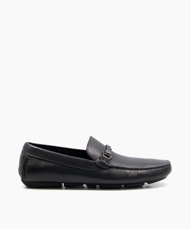 Dune London Beacons Men\'s Loafers Black | MBY-437059