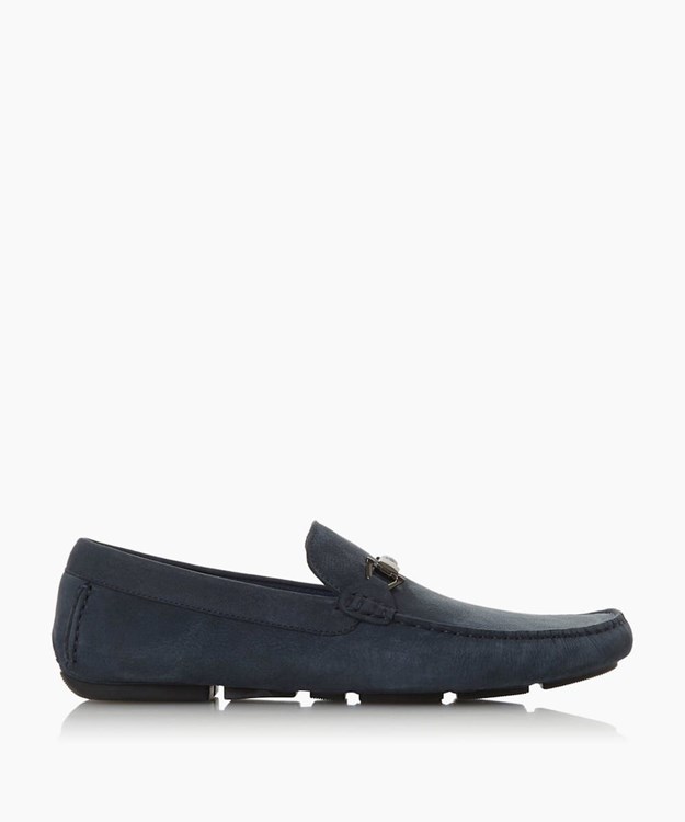 Dune London Beacons Men\'s Loafers Blue | SMJ-472691