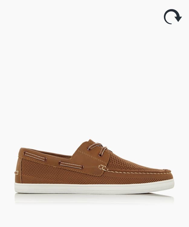 Dune London Bonavista Men's Boat Shoes Brown | JRL-318702