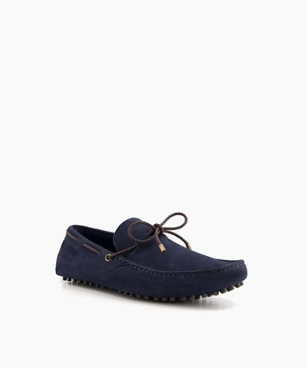 Dune London Bound Men's Loafers Blue | TSH-342581