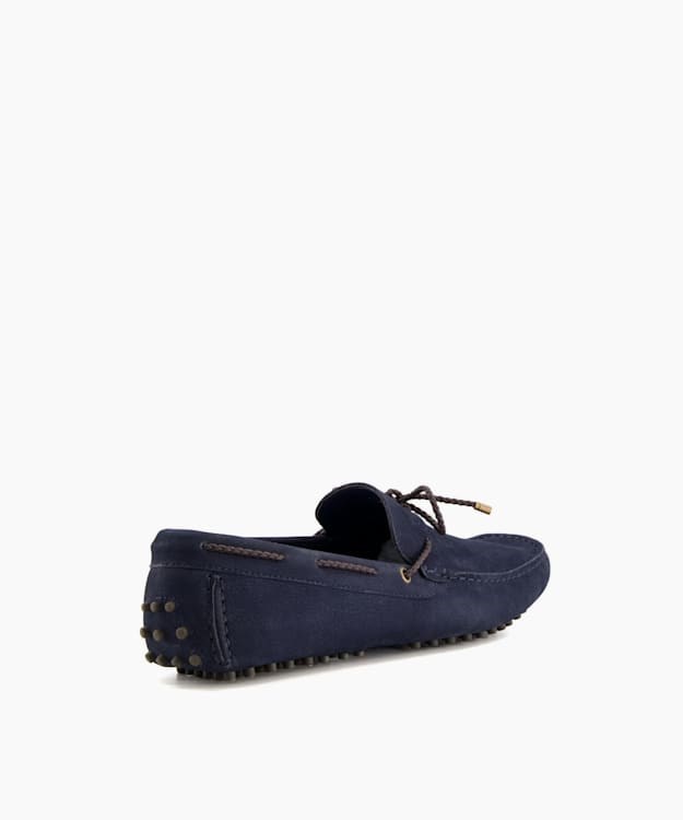 Dune London Bound Men's Loafers Blue | TSH-342581