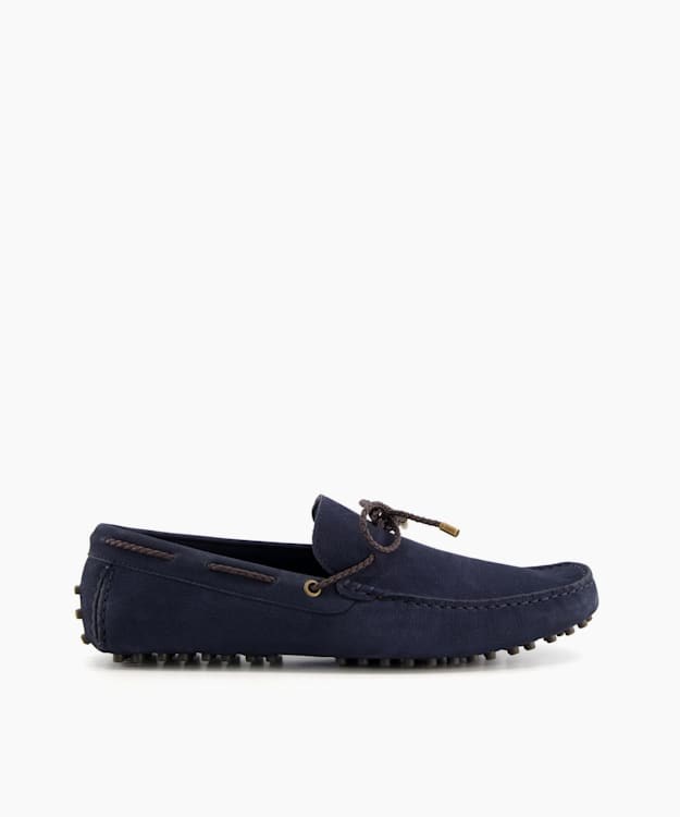 Dune London Bound Men\'s Loafers Blue | TSH-342581