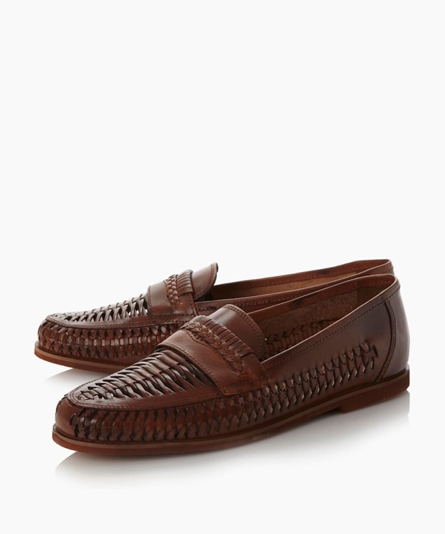 Dune London Brighton Rock Men's Casual Shoes Brown | ANK-367092