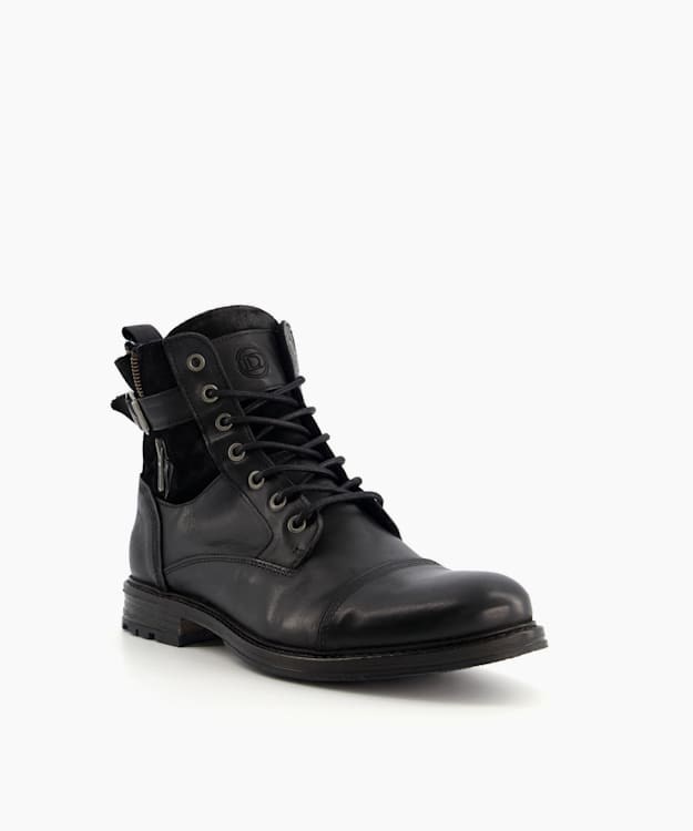 Dune London Call Men's Casual Boots Black | OGY-436591