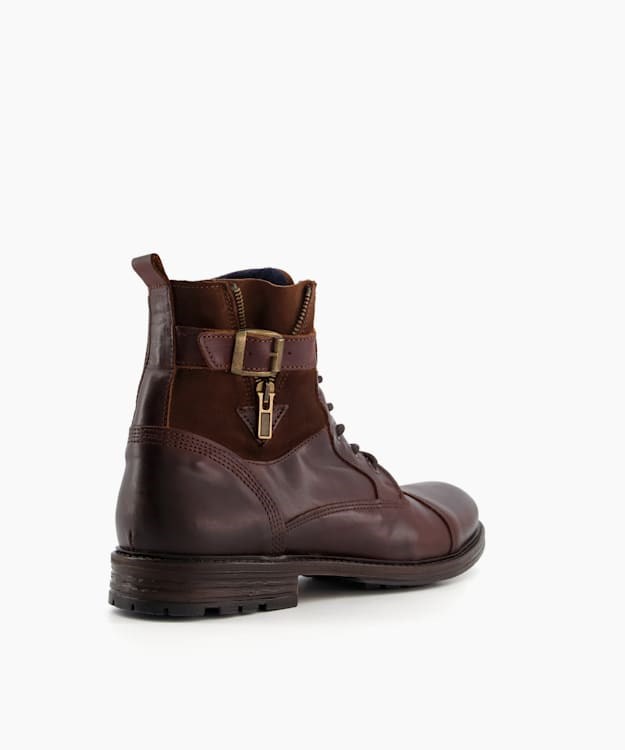 Dune London Call Men's Casual Boots Brown | MQE-830217