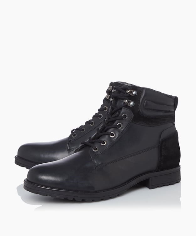 Dune London Capello Men's Casual Boots Black | HUN-867302