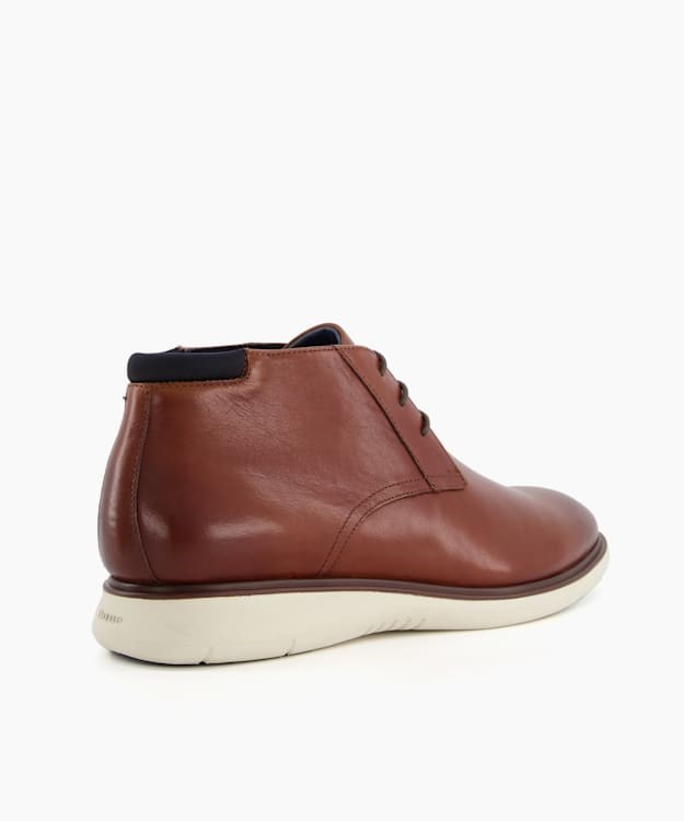 Dune London Carries Men's Chukka Boots Brown | WLH-209576