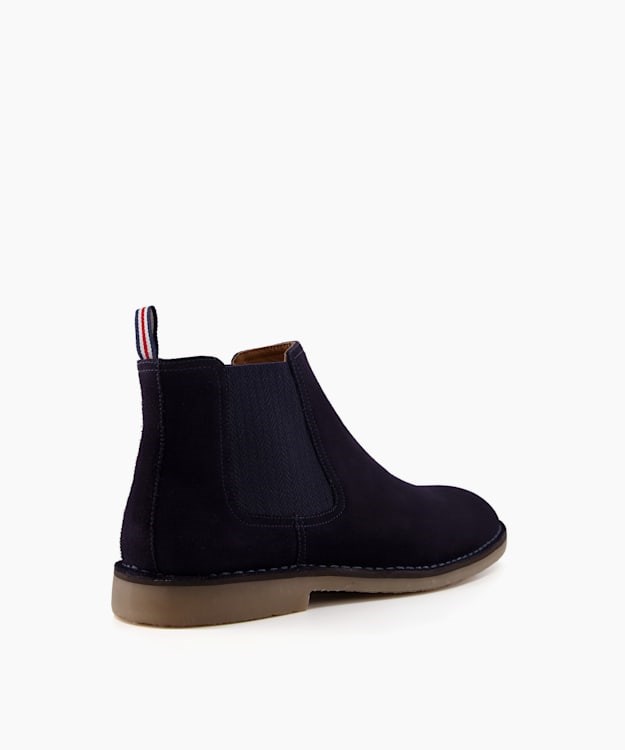 Dune London Chai Men's Chelsea Boots Blue | FUY-674285