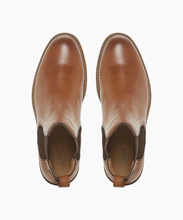 Dune London Character Men's Chelsea Boots Brown | QVB-153980