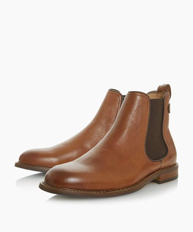 Dune London Character Men's Chelsea Boots Brown | QVB-153980