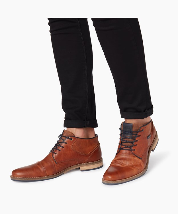 Dune London Chigwell Men's Chukka Boots Brown | OJW-302754