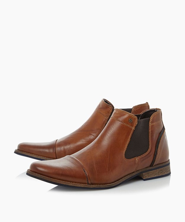 Dune London Chili Men's Casual Boots Brown | ZRQ-830914