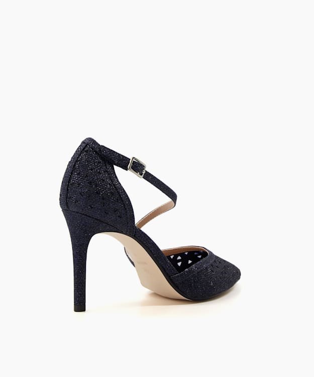 Dune London Danae Women's Heels Blue | HNR-037615