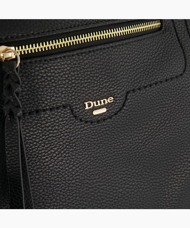 Dune London Dartmoor Women's Handbags Black | HIL-637924