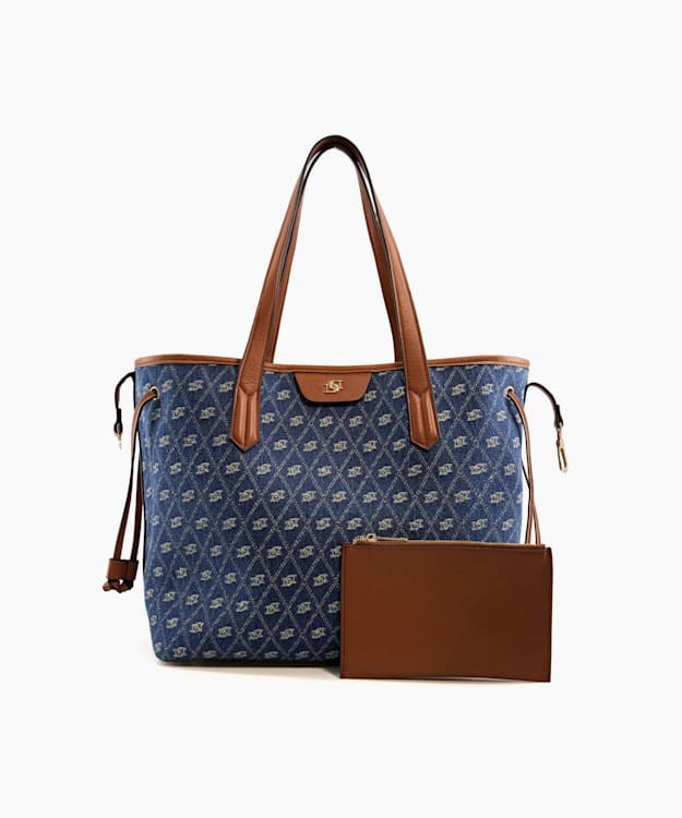 Dune London Denton Women's Handbags Blue | XZH-437650