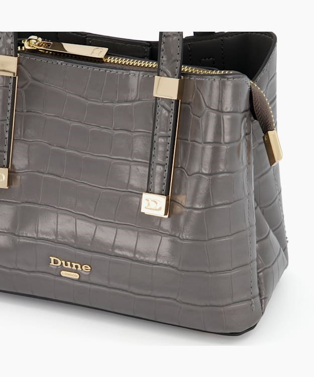 Dune London Dinkydorrie Women's Handbags Grey | ZWO-978603