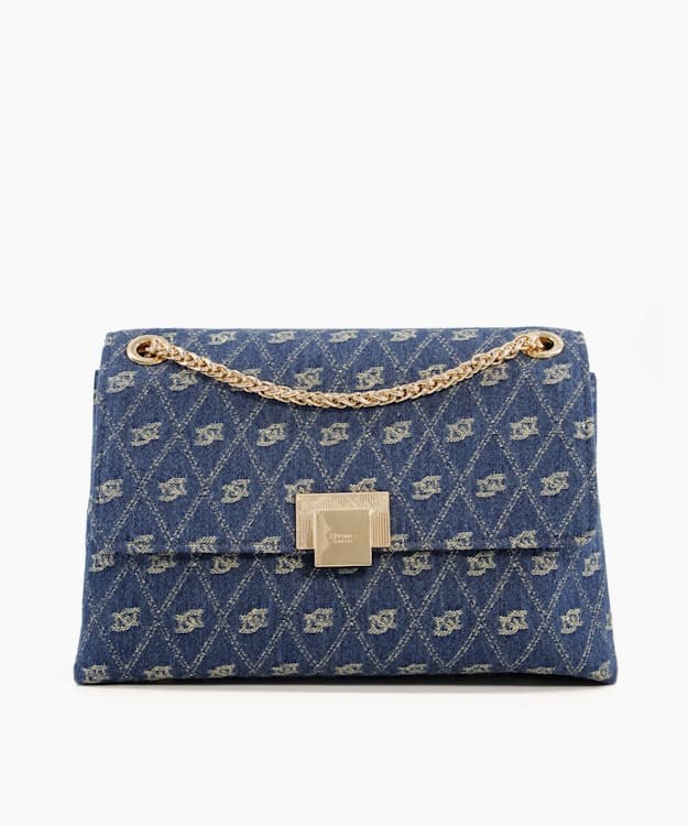 Dune London Dorchester Women\'s Handbags Blue | BTQ-592784