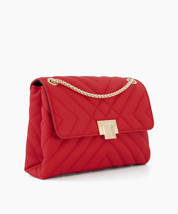 Dune London Dorchester Women's Handbags Red | KQH-537419