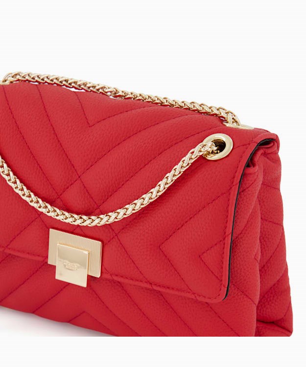 Dune London Dorchester Women's Handbags Red | KQH-537419