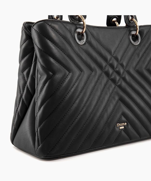 Dune London Dorria Women's Handbags Black | EIH-276395