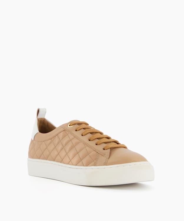 Dune London Eddies Women's Sneakers Brown | TQF-376182