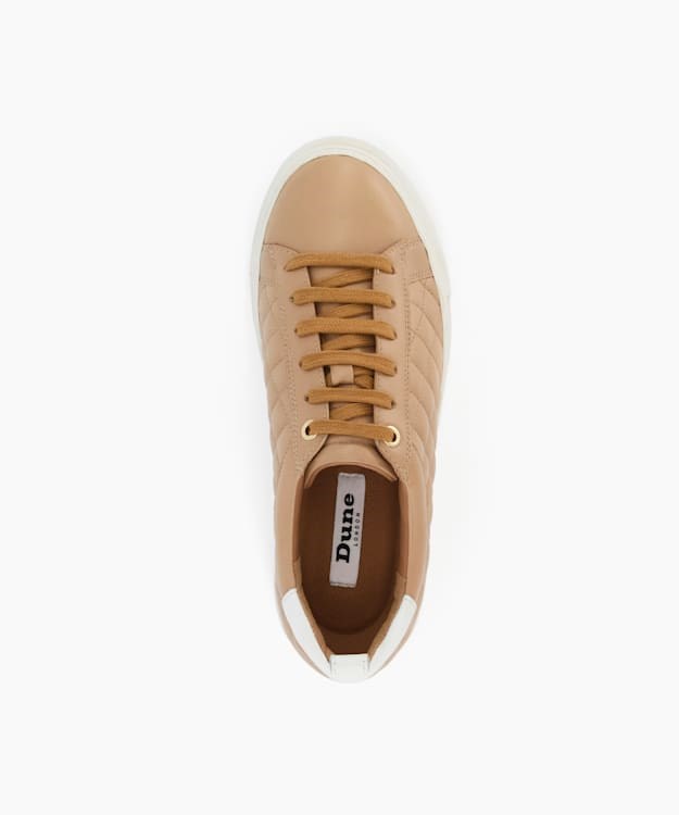 Dune London Eddies Women's Sneakers Brown | TQF-376182