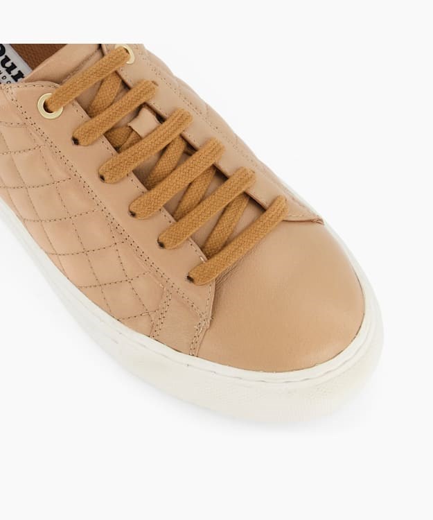 Dune London Eddies Women's Sneakers Brown | TQF-376182