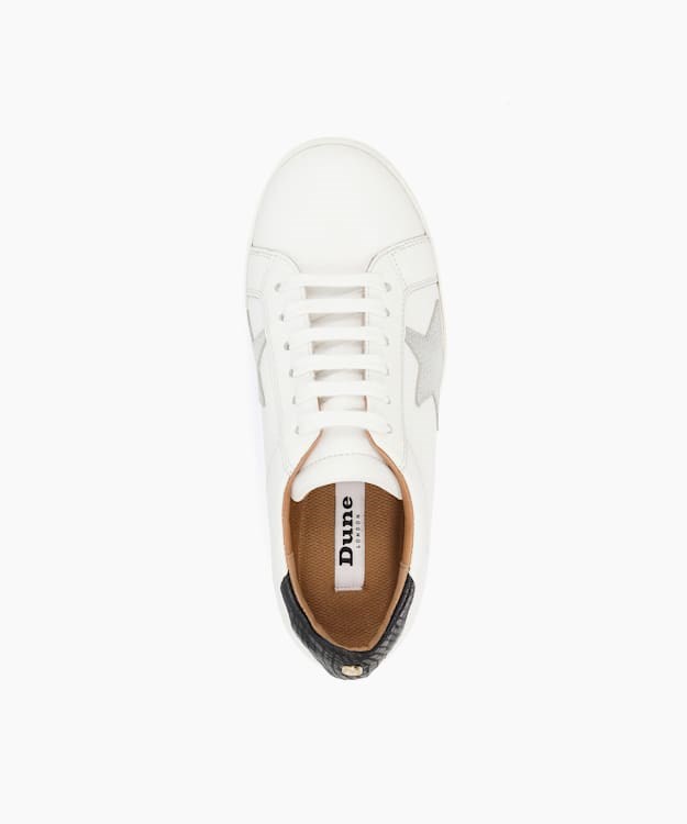 Dune London Edriss Women's Flat Shoes White | JUD-641875