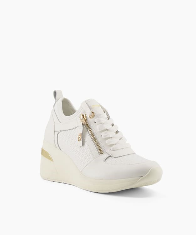 Dune London Eilin Women's Sneakers White | LMO-028371