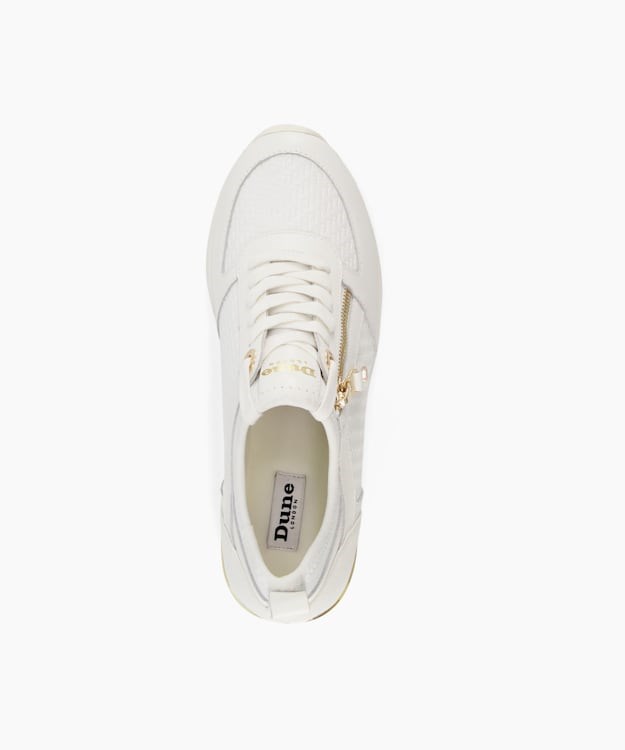 Dune London Eilin Women's Sneakers White | LMO-028371