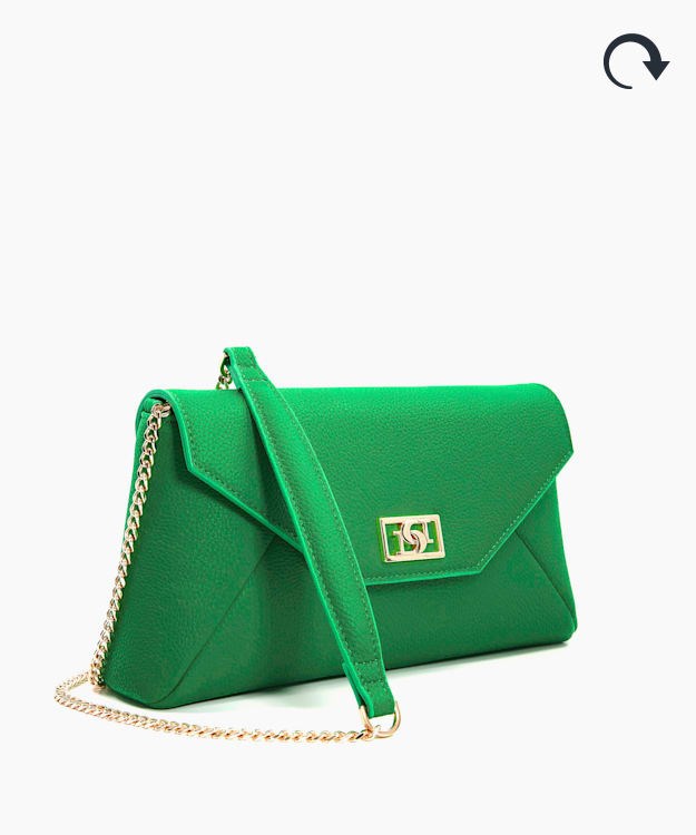 Dune London Elissia Women's Clutch Bags Green | JHM-318427