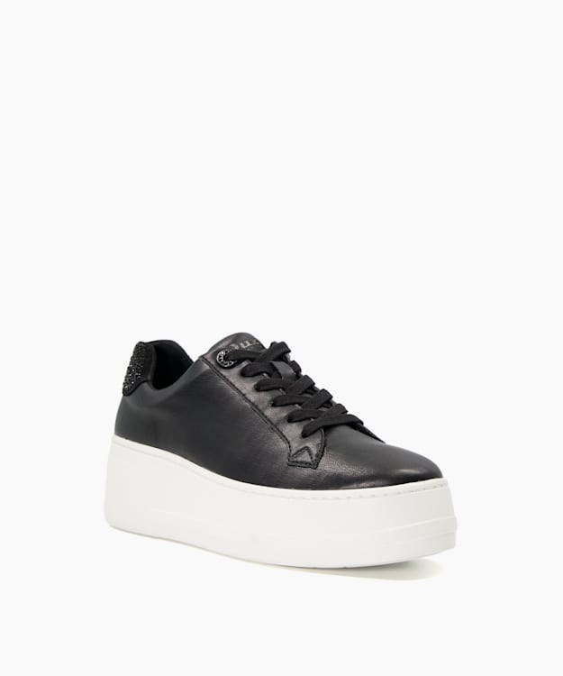 Dune London Episode Women's Sneakers Black | WRY-214869