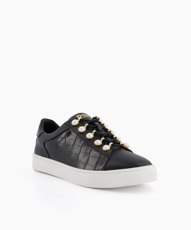 Dune London Esteem Women's Sneakers Black | BJY-518490