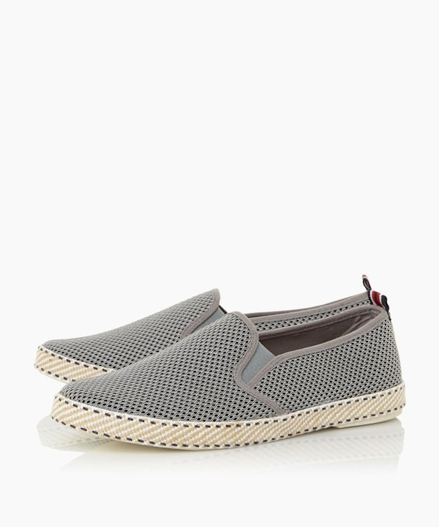 Dune London Fin Men's Casual Shoes Grey | CVF-049235