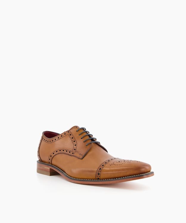 Dune London Foley Men's Brogues Shoes Brown | YSN-283609