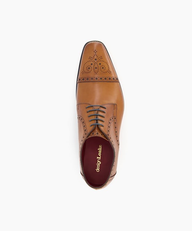 Dune London Foley Men's Brogues Shoes Brown | YSN-283609