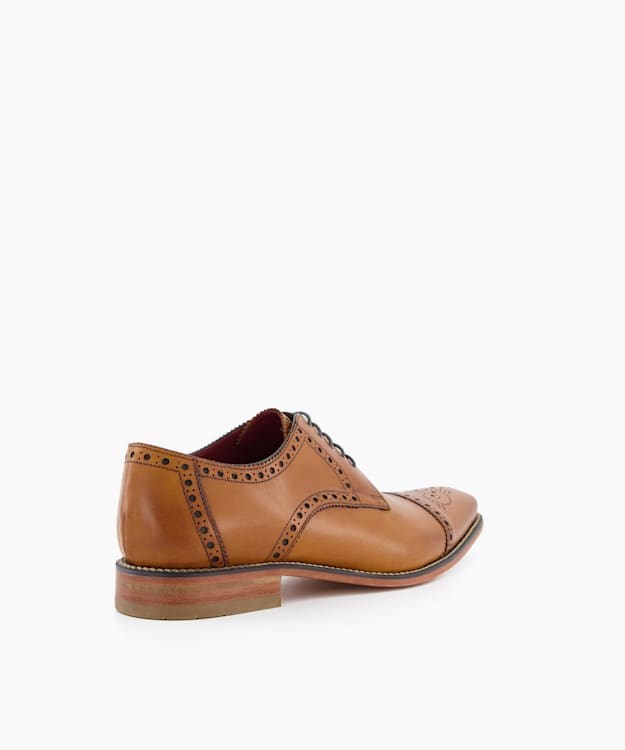 Dune London Foley Men's Brogues Shoes Brown | YSN-283609