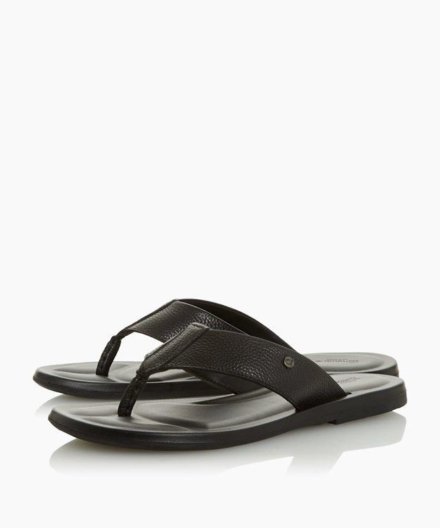 Dune London Fredss Men's Smart Sandals Black | QKI-873621