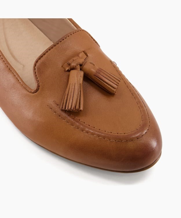 Dune London Gallerie Women's Loafers Brown | KBU-581946