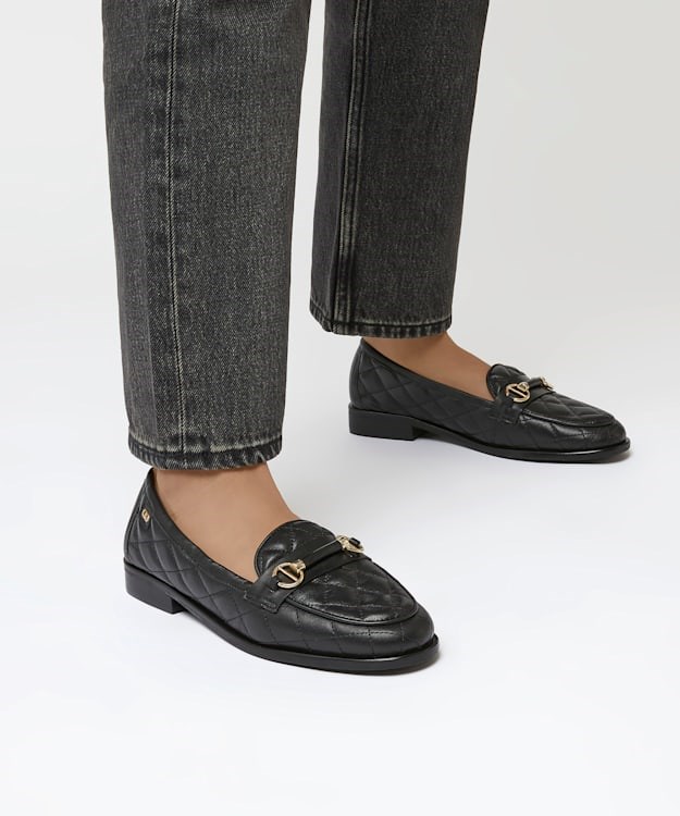 Dune London Games Women's Flat Shoes Black | AFB-783025