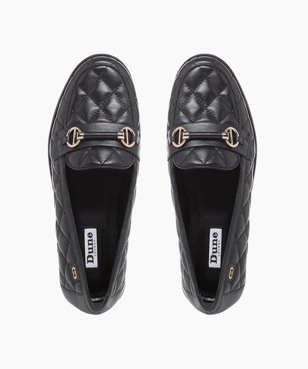 Dune London Games Women's Flat Shoes Black | AFB-783025