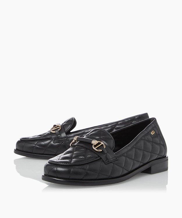 Dune London Games Women's Flat Shoes Black | AFB-783025