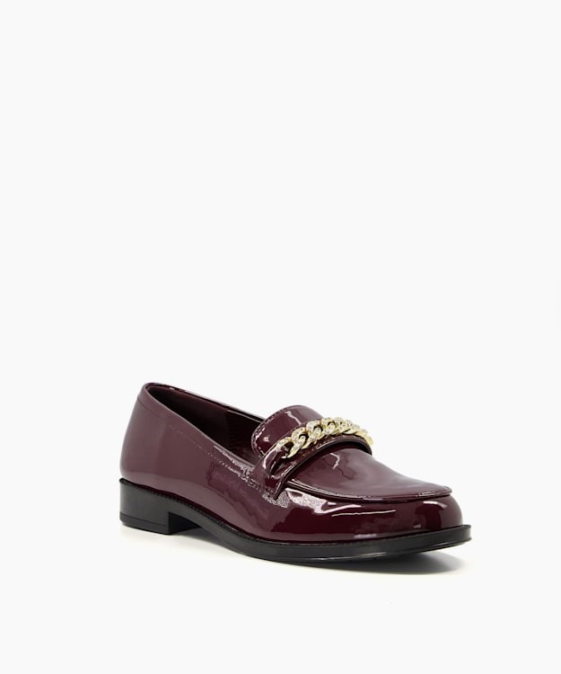 Dune London Gemstones Women's Loafers Red | MWB-417895