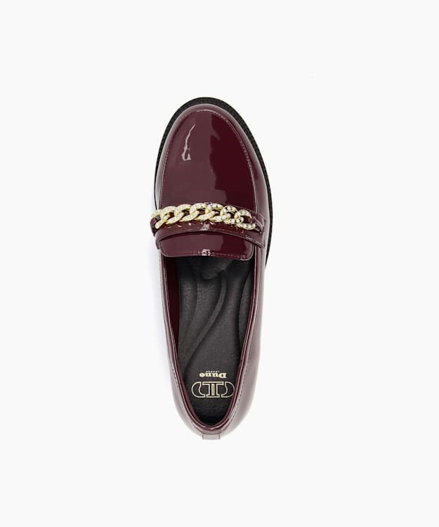 Dune London Gemstones Women's Loafers Red | MWB-417895