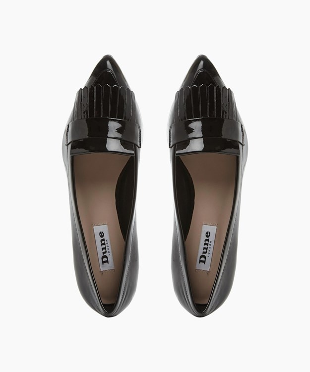 Dune London Gersey Women's Loafers Black | SUV-342780