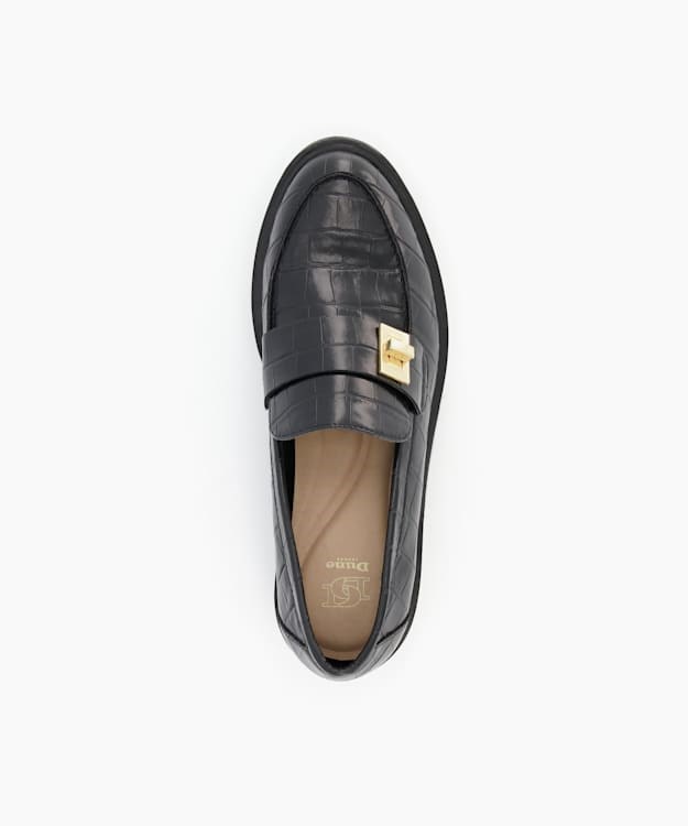 Dune London Ginnie Women's Loafers Black | XRM-051798