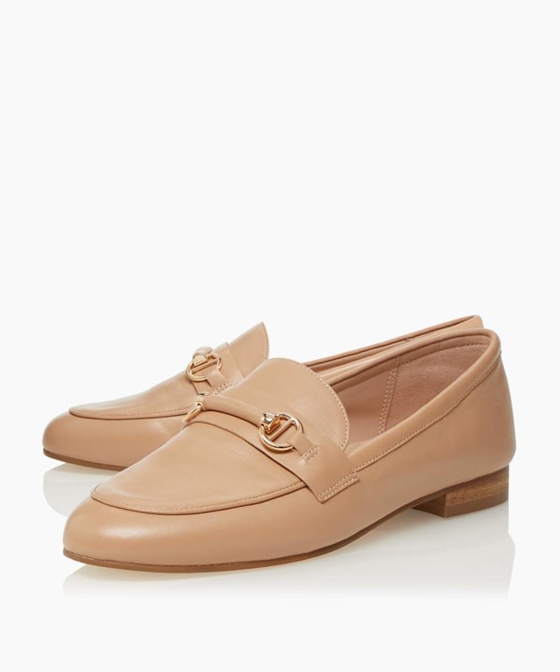 Dune London Grange Women's Flat Shoes Brown | TNG-430298