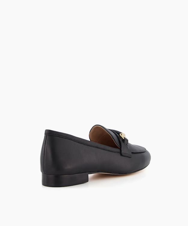 Dune London Grange Women's Loafers Black | LIY-975184